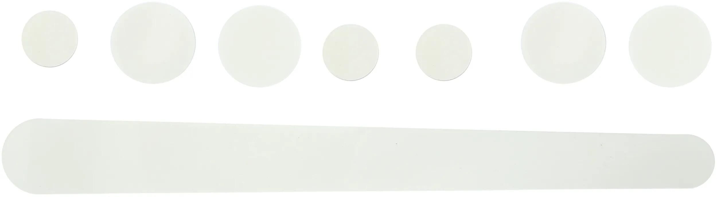 Contec kettenstreben- rahmenschutz-set full screen ct frame prot.full screen set, transparent