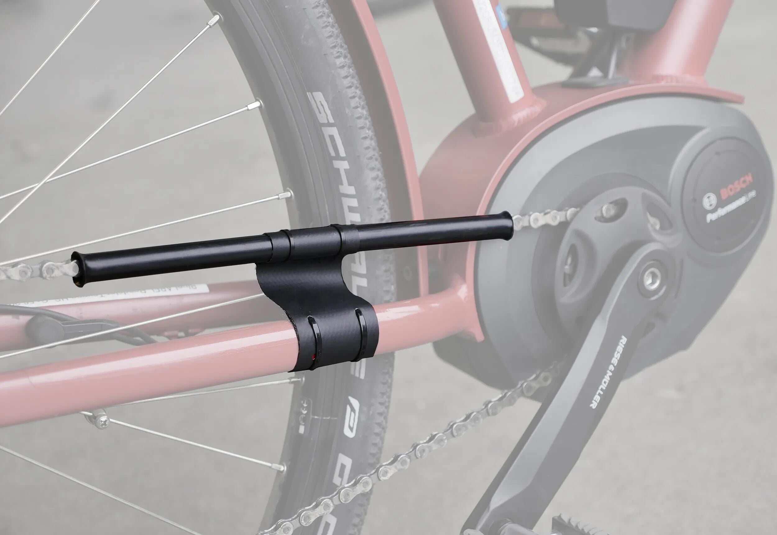 Fahrer kettenschützer hülse chain guard hülse black