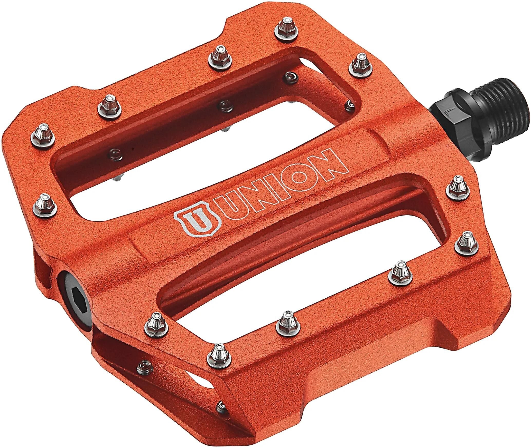Union pedaal sp1300 alu cartridge+stuwlager. oranje