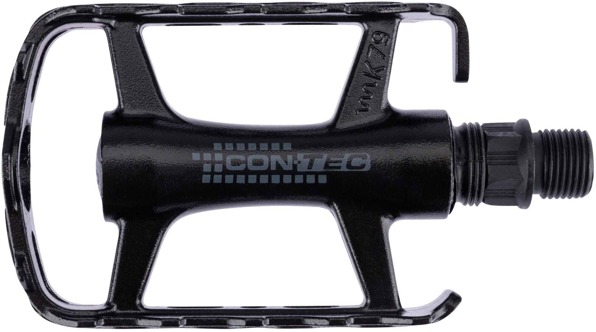 Contec pedaal blacktop ct pedals blacktop mtb atb alu black silver