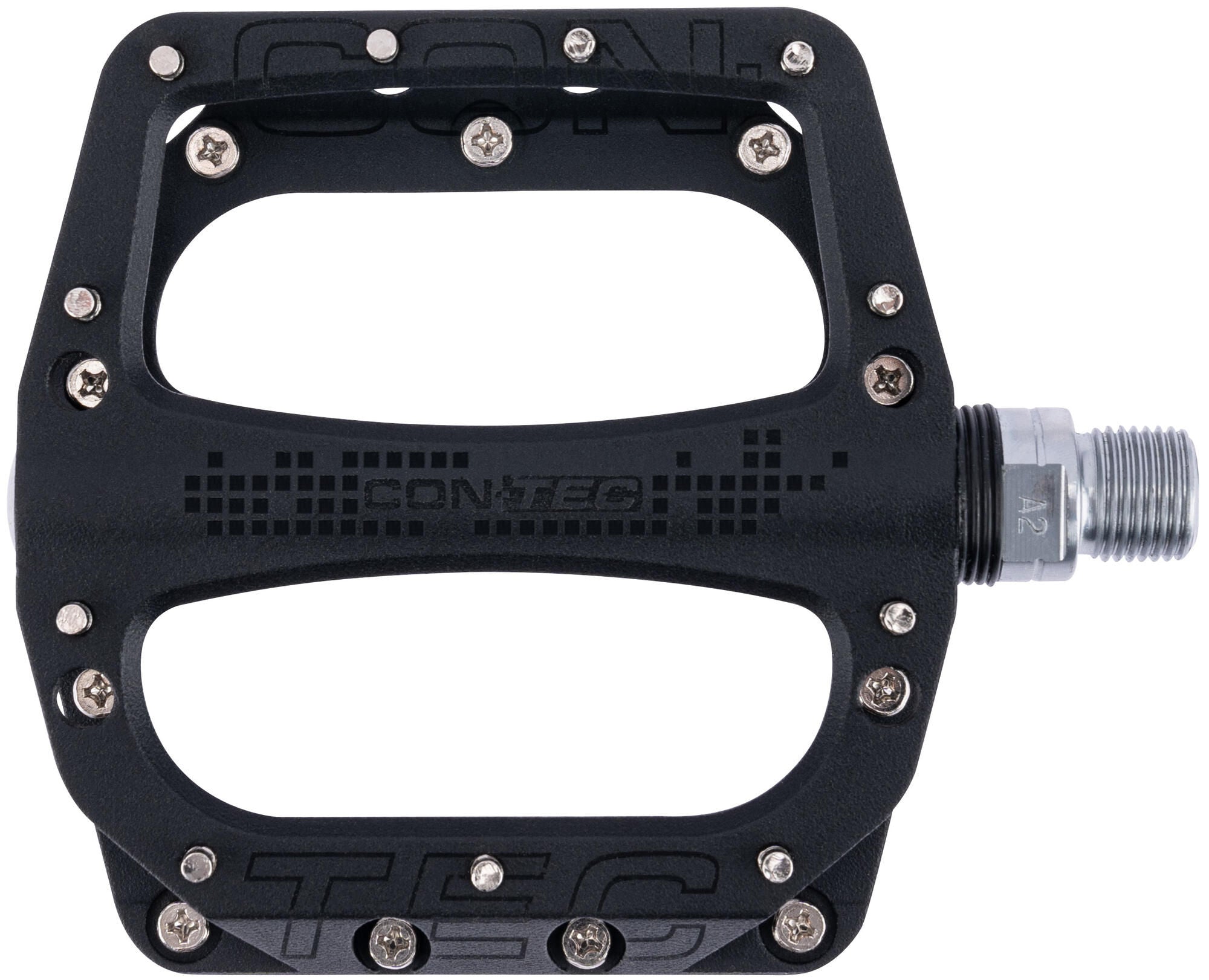 Contec platformpedaal spike.22 ct pedals spike.22 industrial bearings black