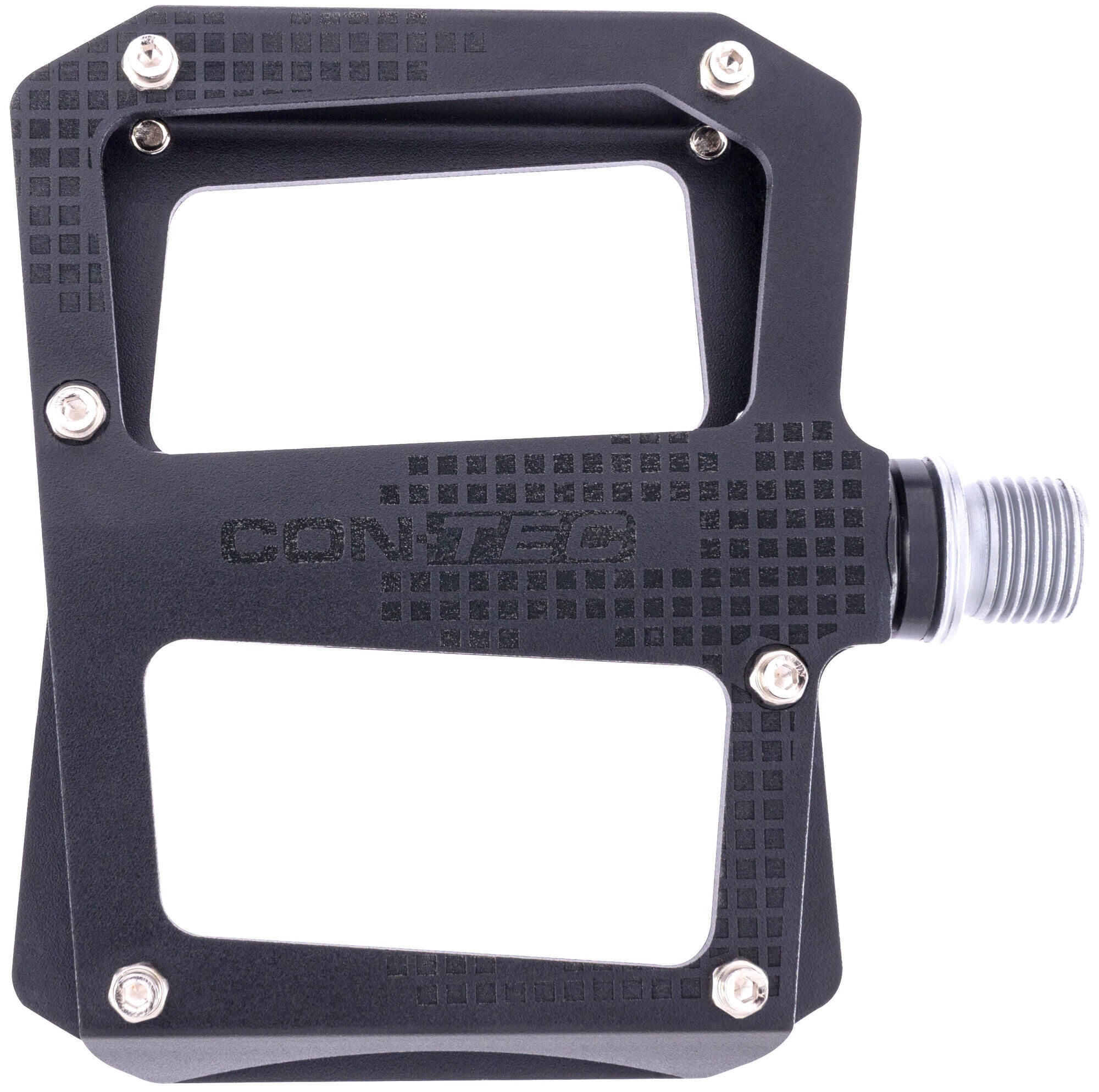 Contec platformpedaal pitchblack ct pedal pitchblack urban industri. sealed bearings