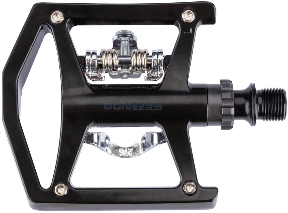 Contec systeempedaal spade ct mtb pedals spade spd, m.cleats, black