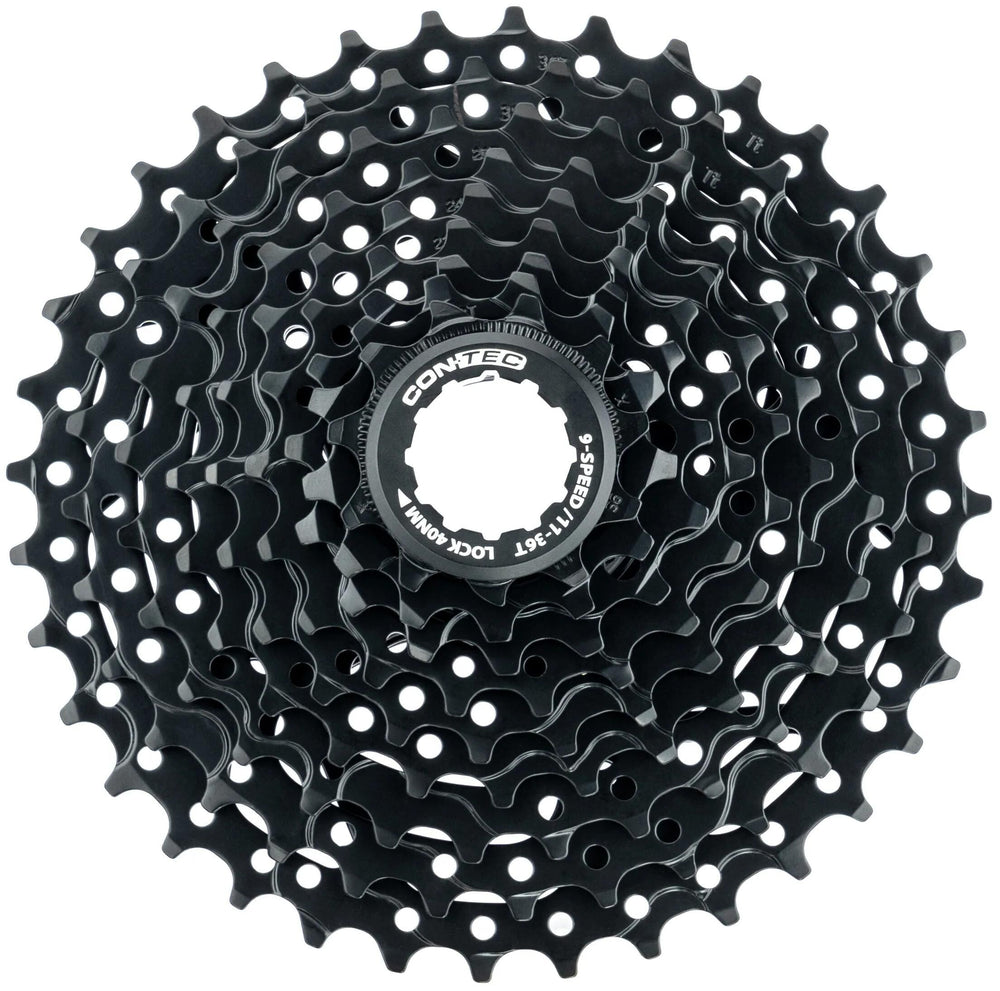 Contec cassette grad.ht ct cassette grad.ht 11-36t 9sp black
