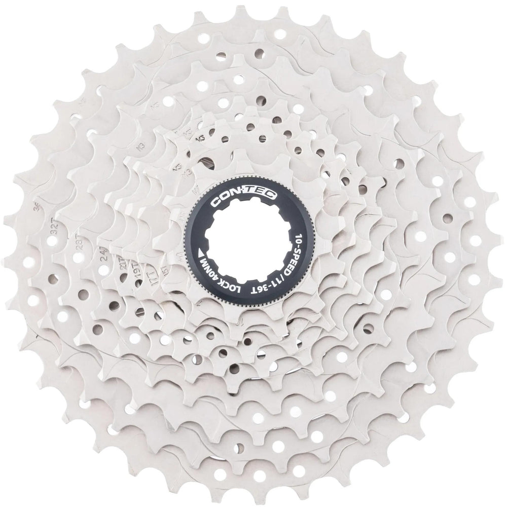 Contec cassette grad ct cassette grad 11-36t 10sp sil. black