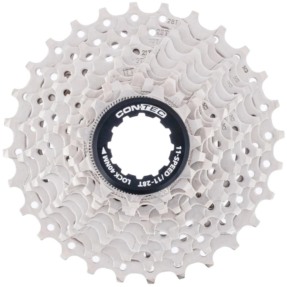 Contec cassette grad ct cassette sprocket grad 11-28t 11sp sil. black