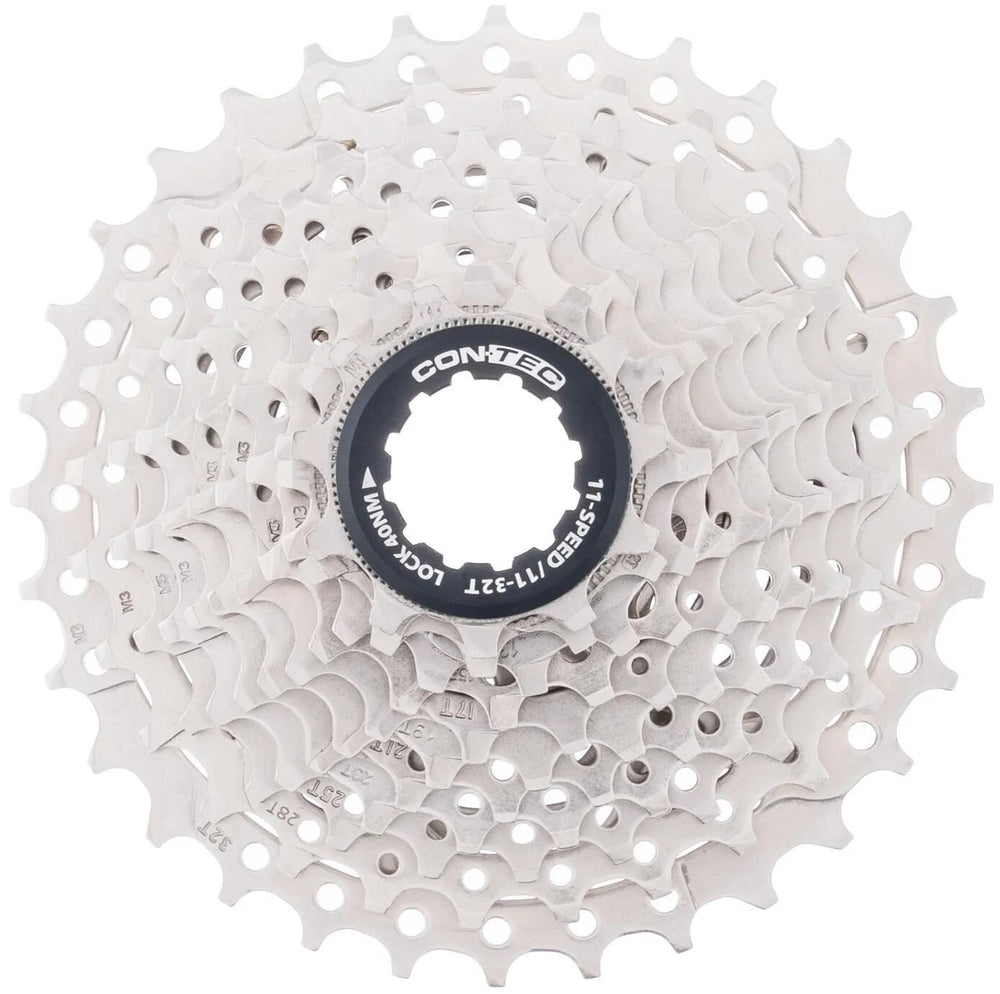 Contec cassette grad ct cassette sprocket grad 11-32t sil. black