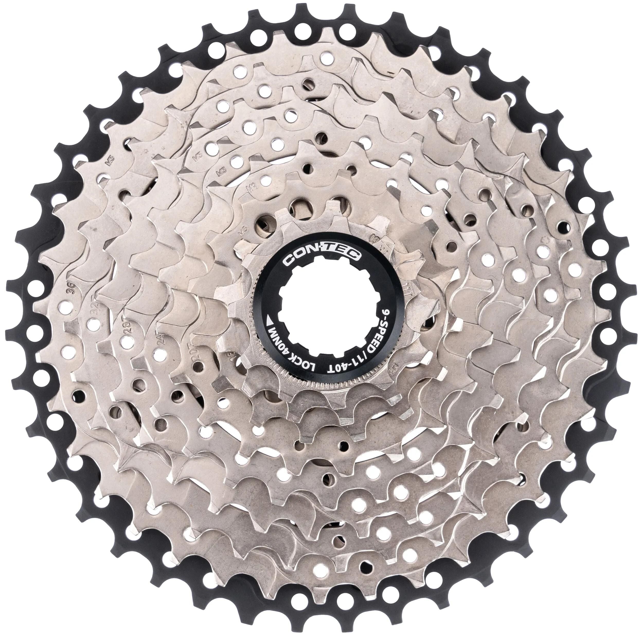 Contec kassette grad ct cas.sprocket grad 11-40t 9sp sil. black