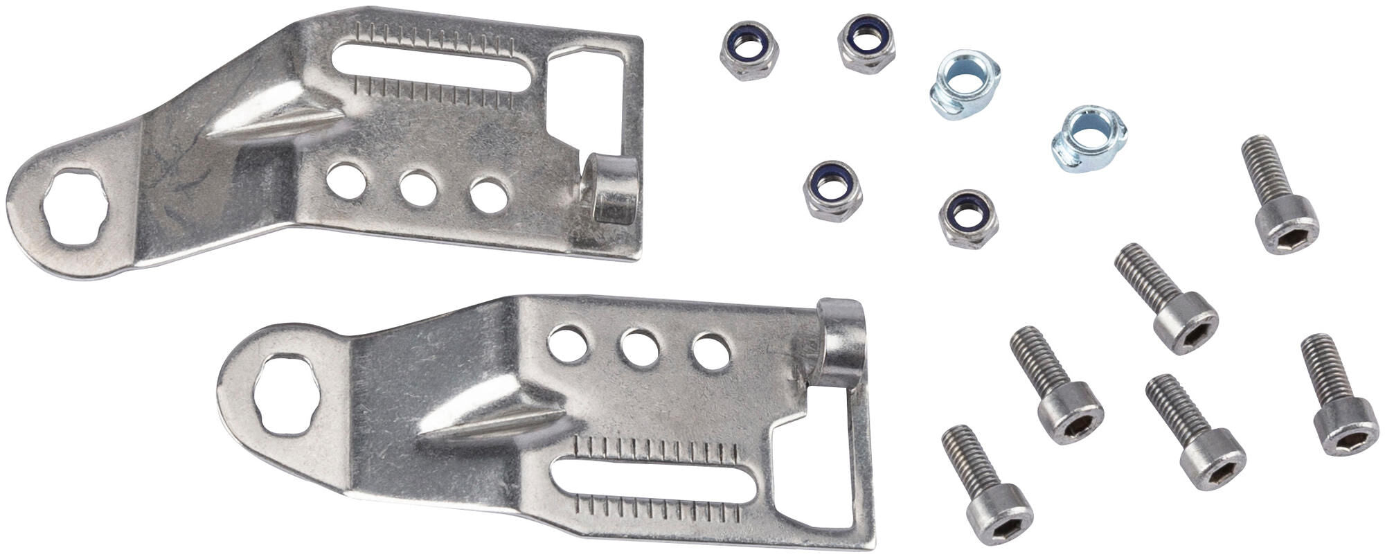 Pletscher poot-bevestigingsplaat stay plate adjust.f.quick-rack