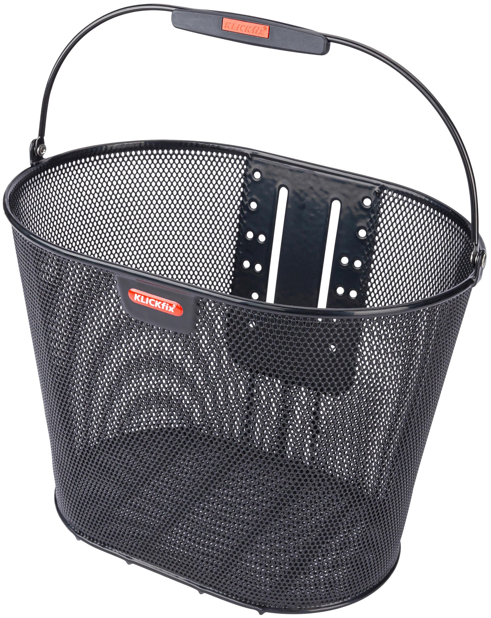 Klickfix rixen kaul fietsmand, voorop oval plus ef fr.basket r k oval plus ef black
