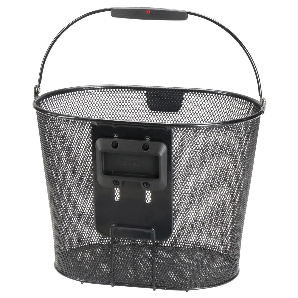 Klickfix mand oval plus ef bike basket oval plus ef black
