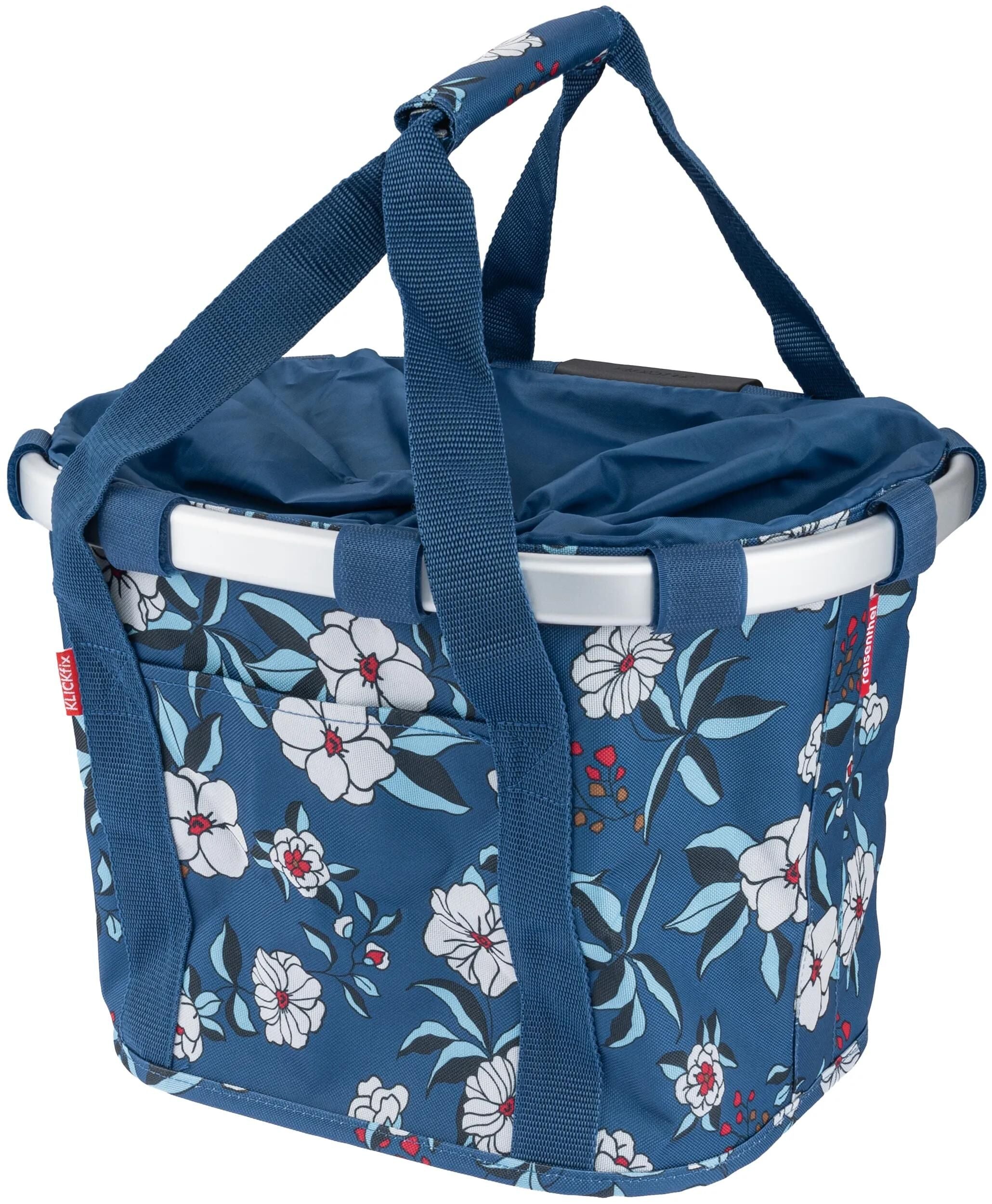 Reisenthel korb bikebasket shop.bag r k bikebasket garden blue