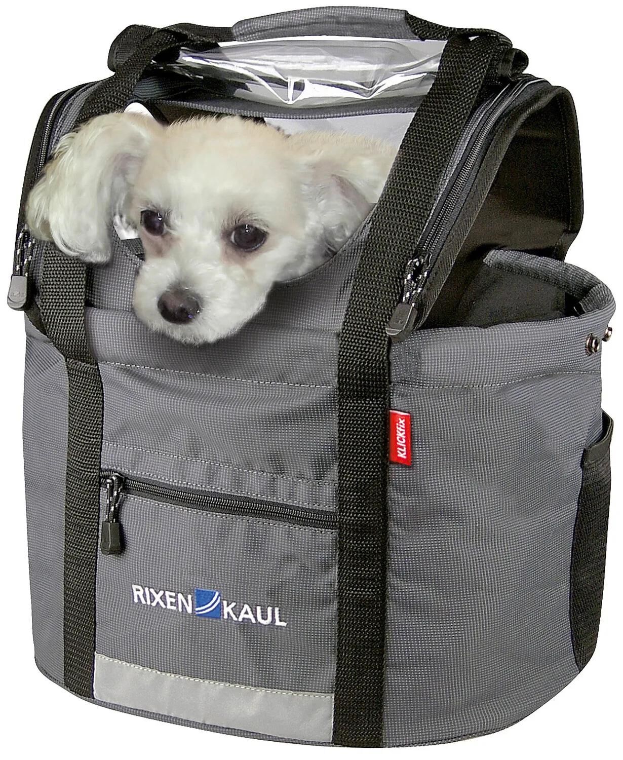 Rixen kaul korbtasche doggy basket bag r k doggy grey