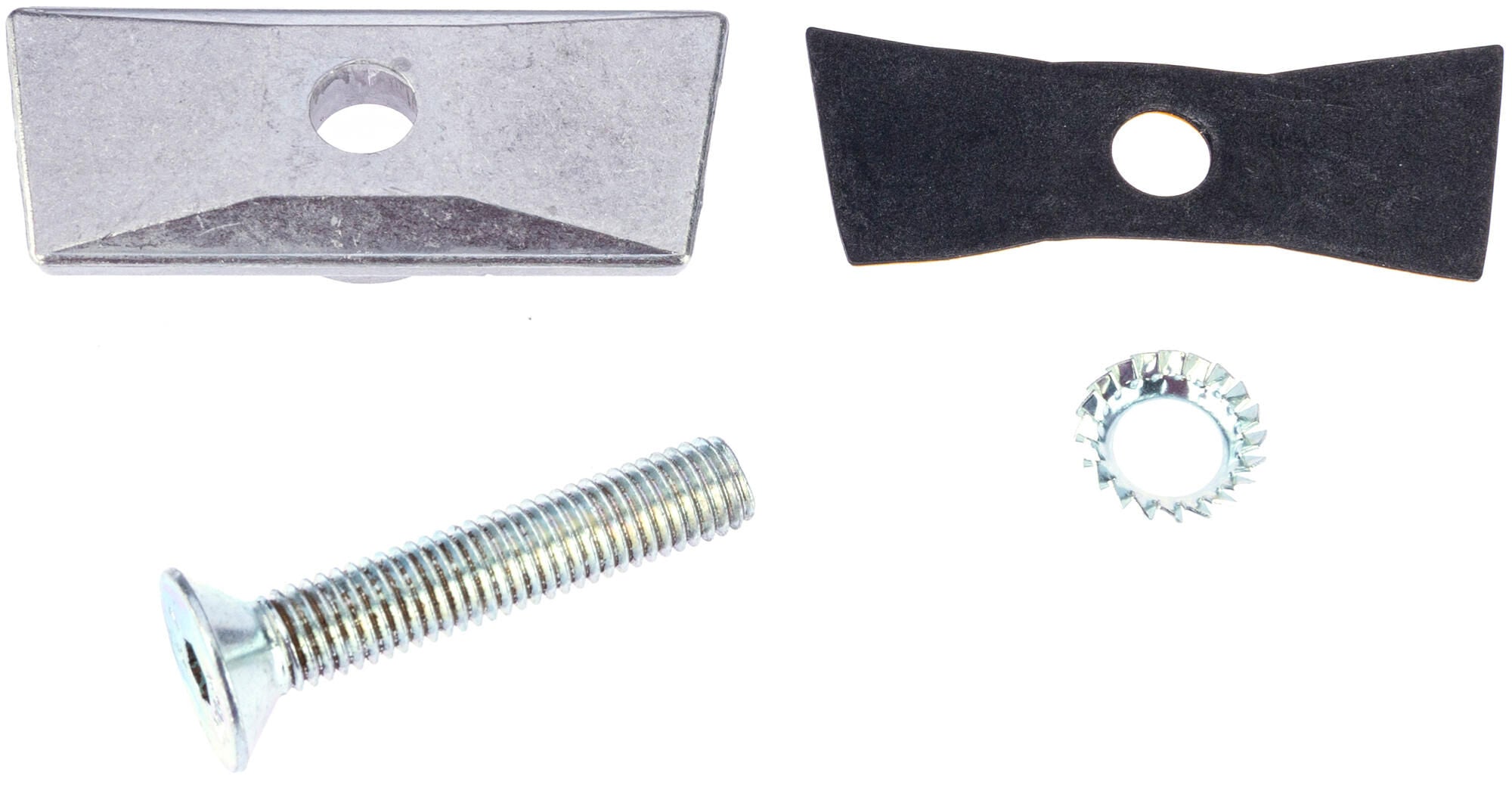 Hebie standaardplaat adapter plate hebie w. screw m10x55mm