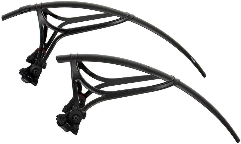 Zéfal spatbordset shield r35 set fender set shield r35 black