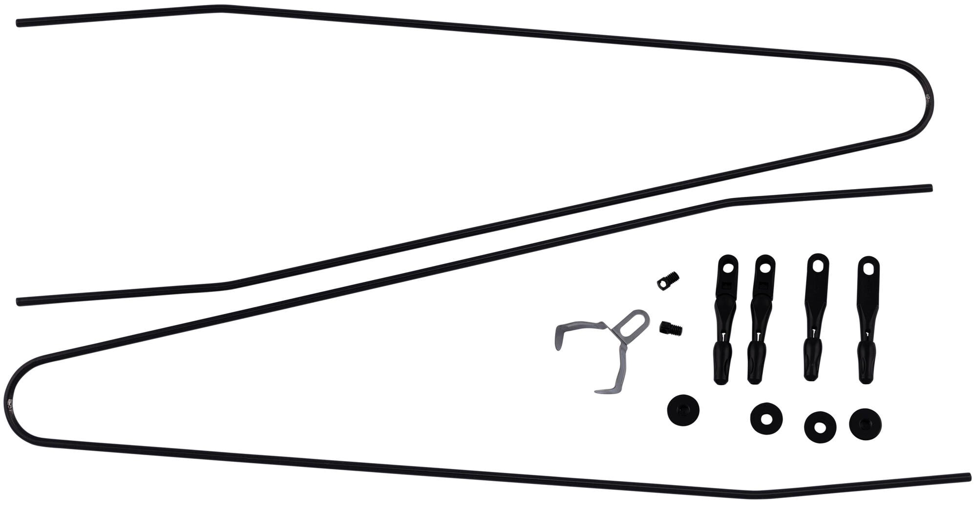 Contec spatbordstangen bevestigingsset splash protect dlx ct strut set f. splash prot.42 45mm 28 black