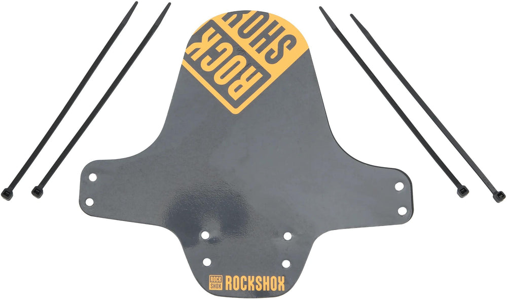 Rockshox steekspatbord fender clip-on fender rs black orange