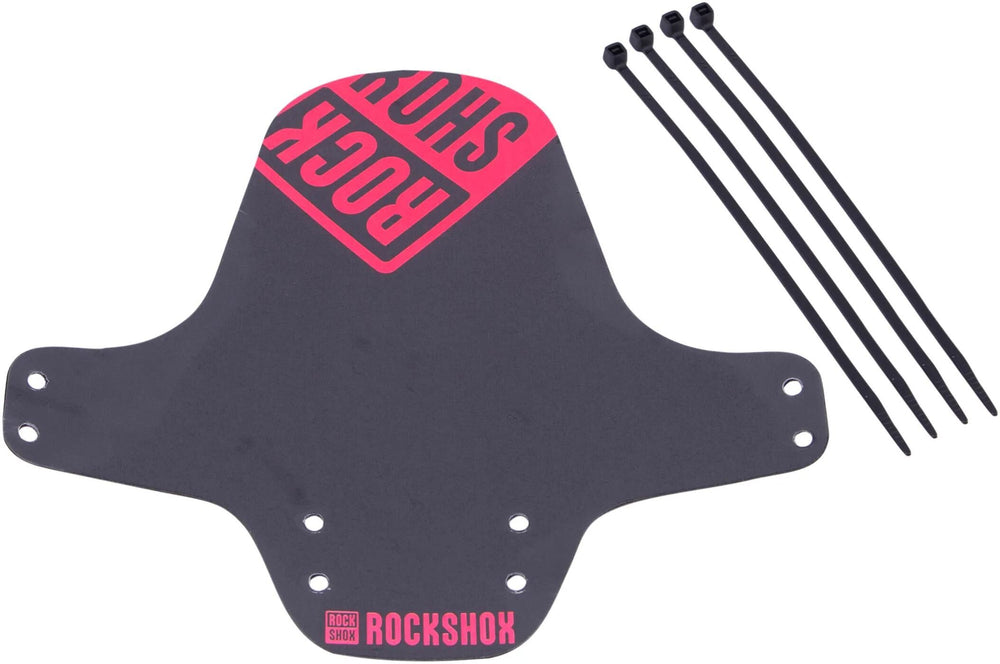 Rockshox steekspatbord fender clip-on fender rs black neon pink