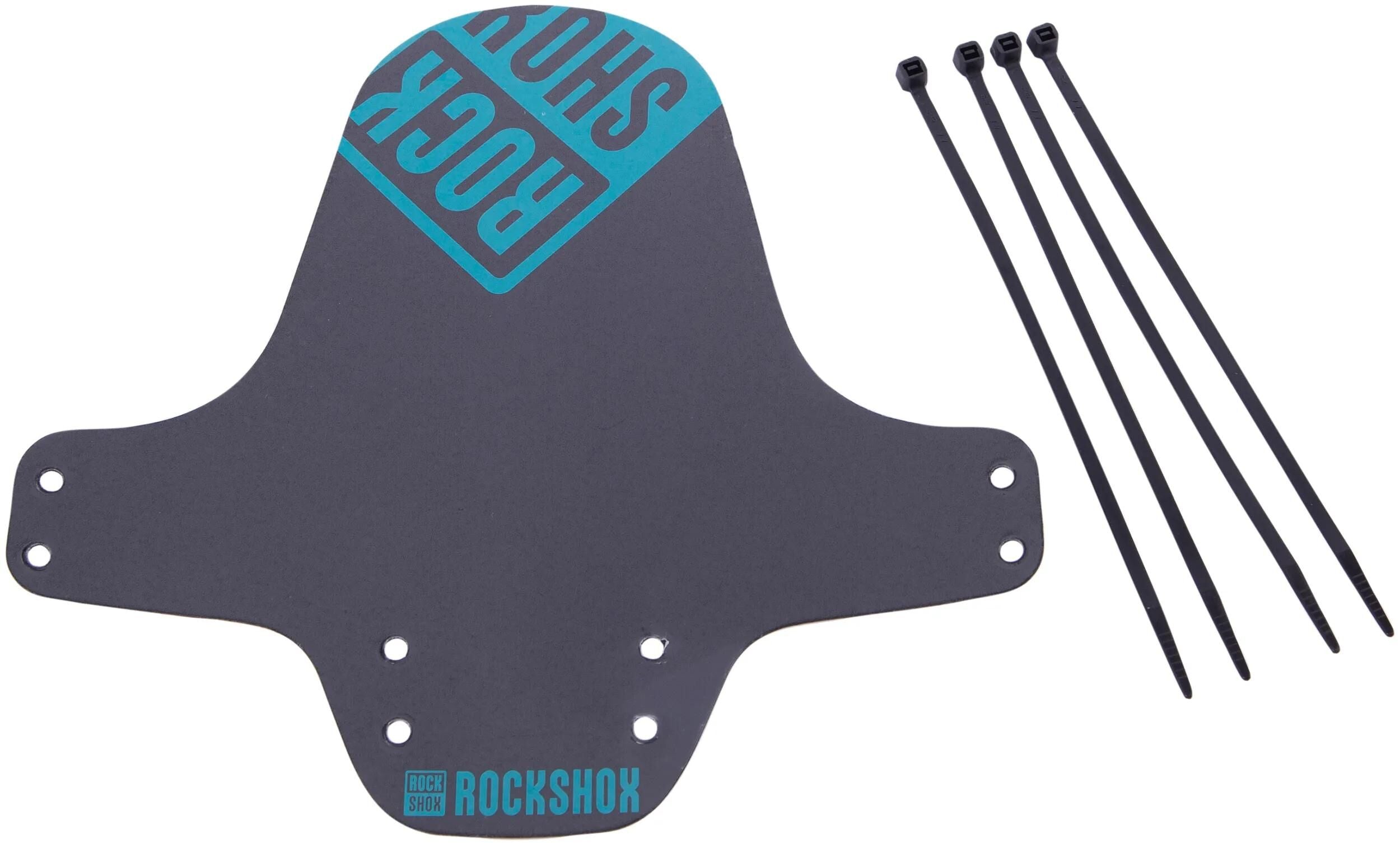 Rockshox steckschutzblech fender clip-on fender rs black blue-green