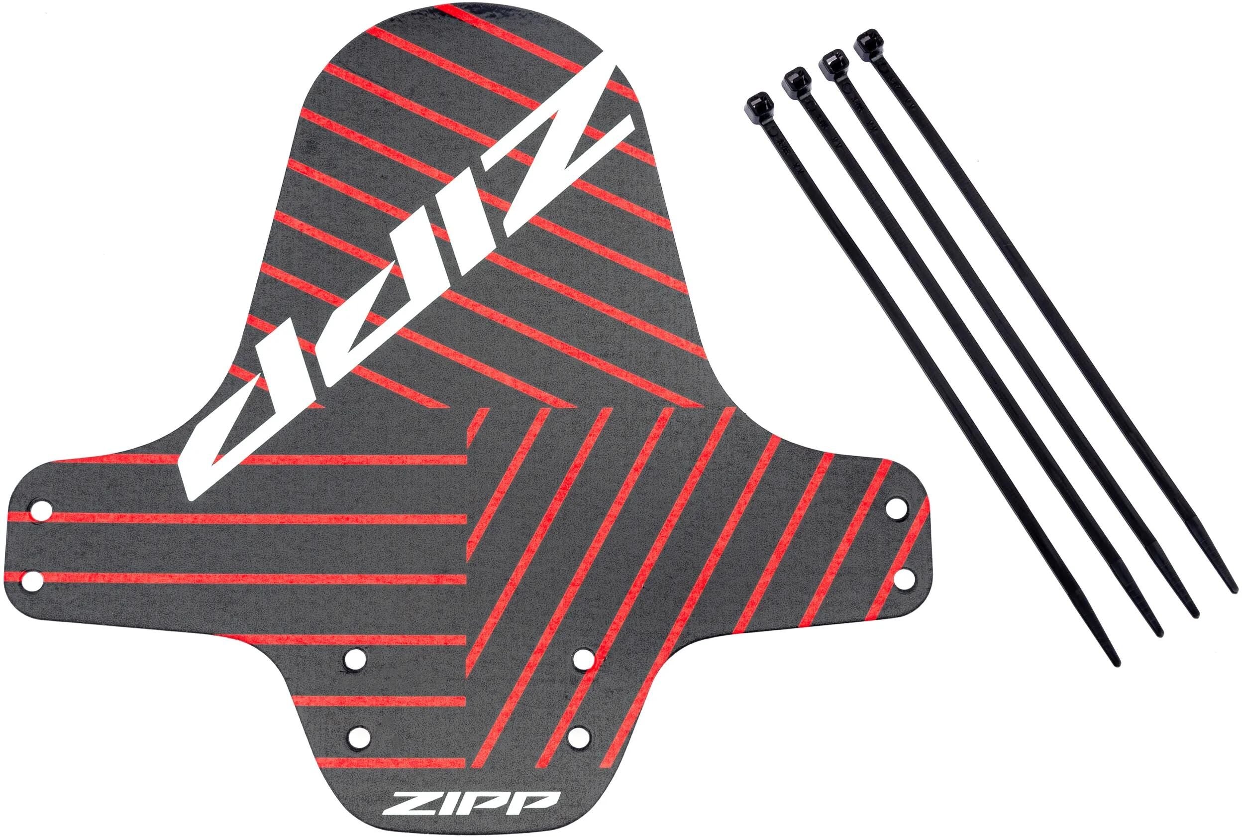 Rockshox steckschutzblech fender clip-on fender rs black red zipp