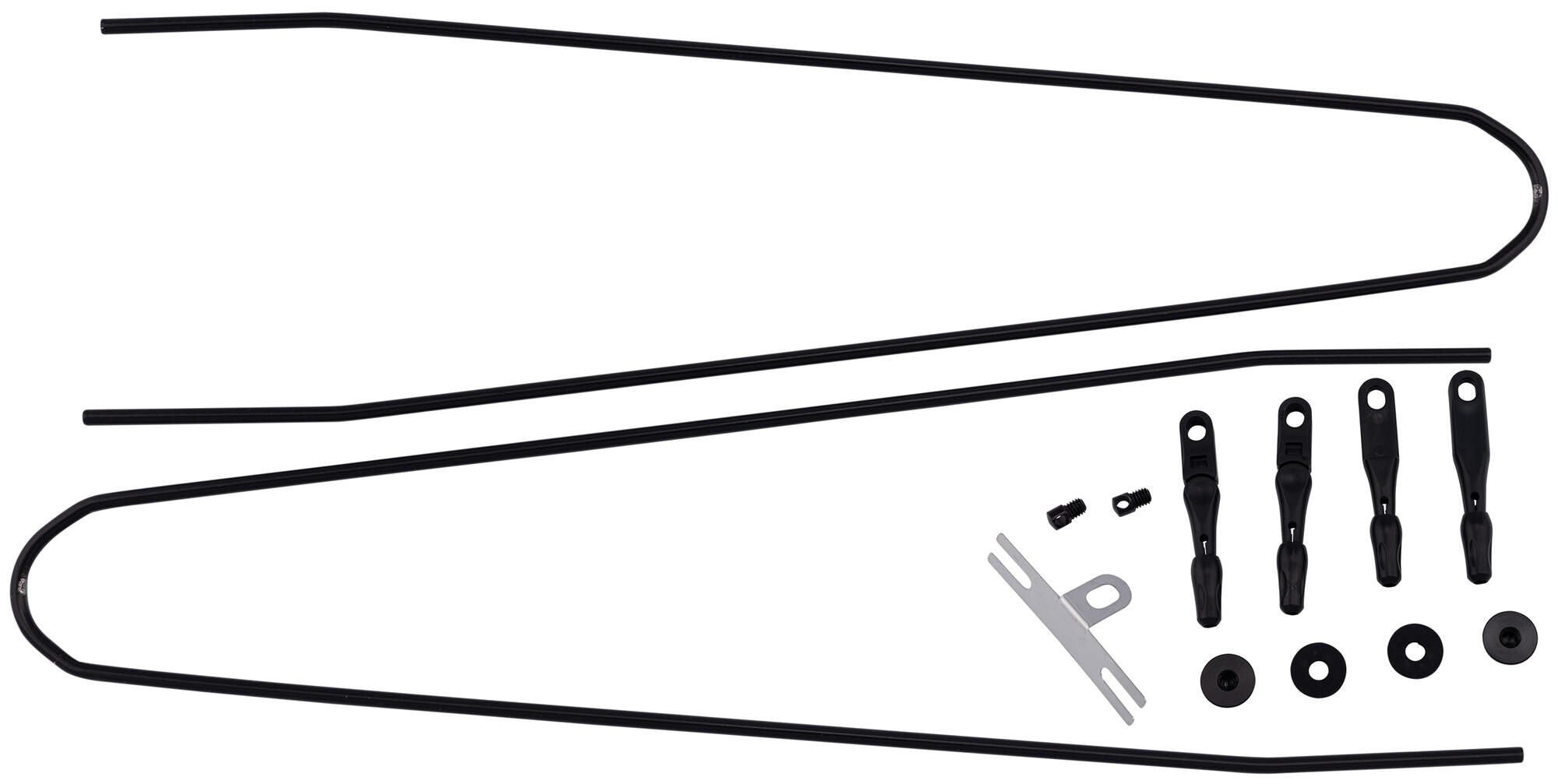 Contec spatbordstangen bevestigingsset splash protect dlx ct strut set f. splash prot. dlx 36mm black