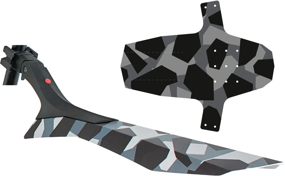 Hebie steekspatbord-set swap set clip-on fender set swap set camouflage