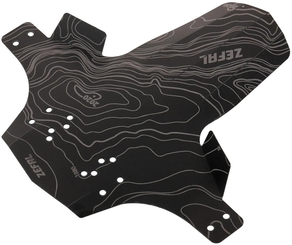 Zéfal spatbord deflector light front fender deflector light front black