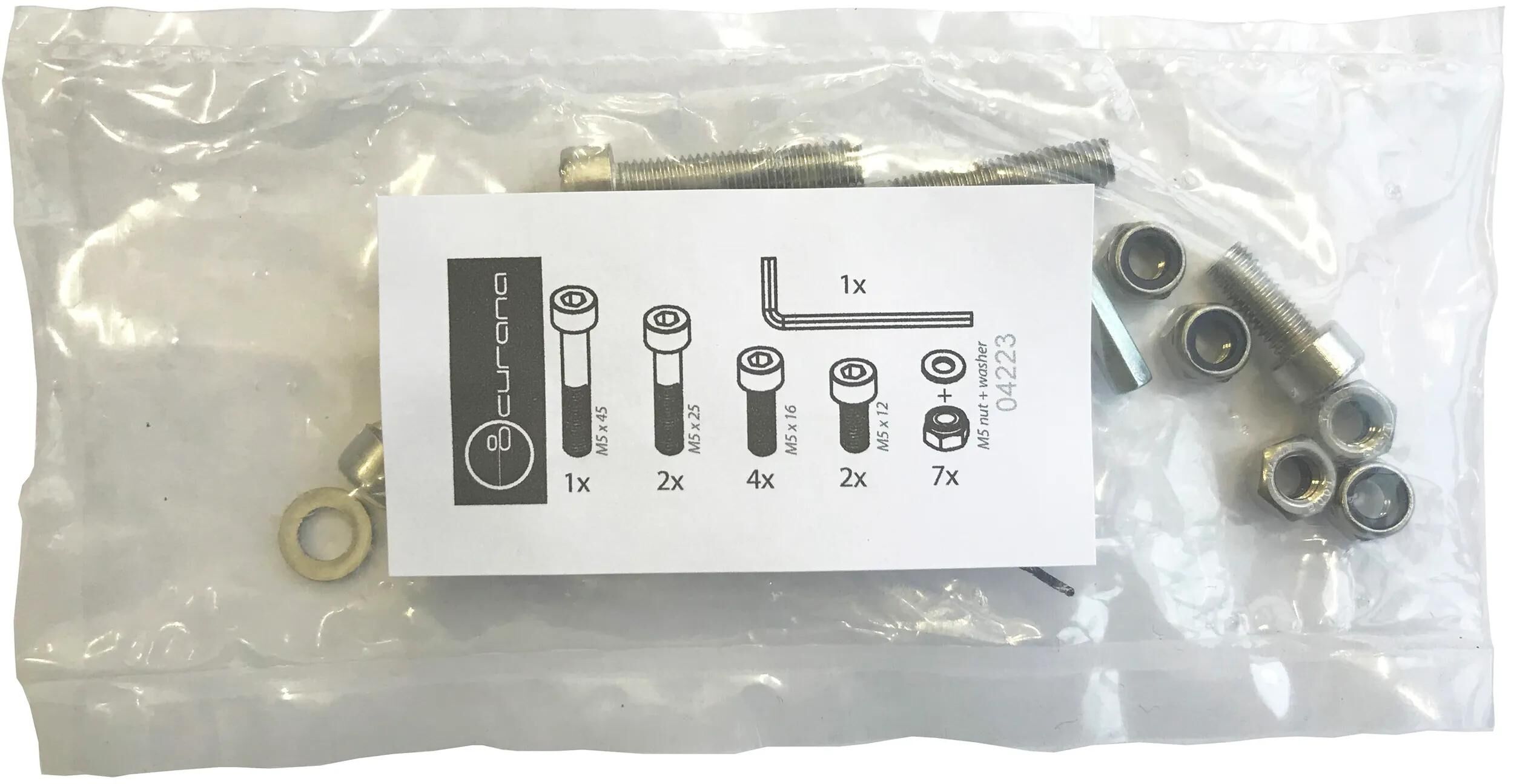 Curana schrauben-set screw set clite apollo