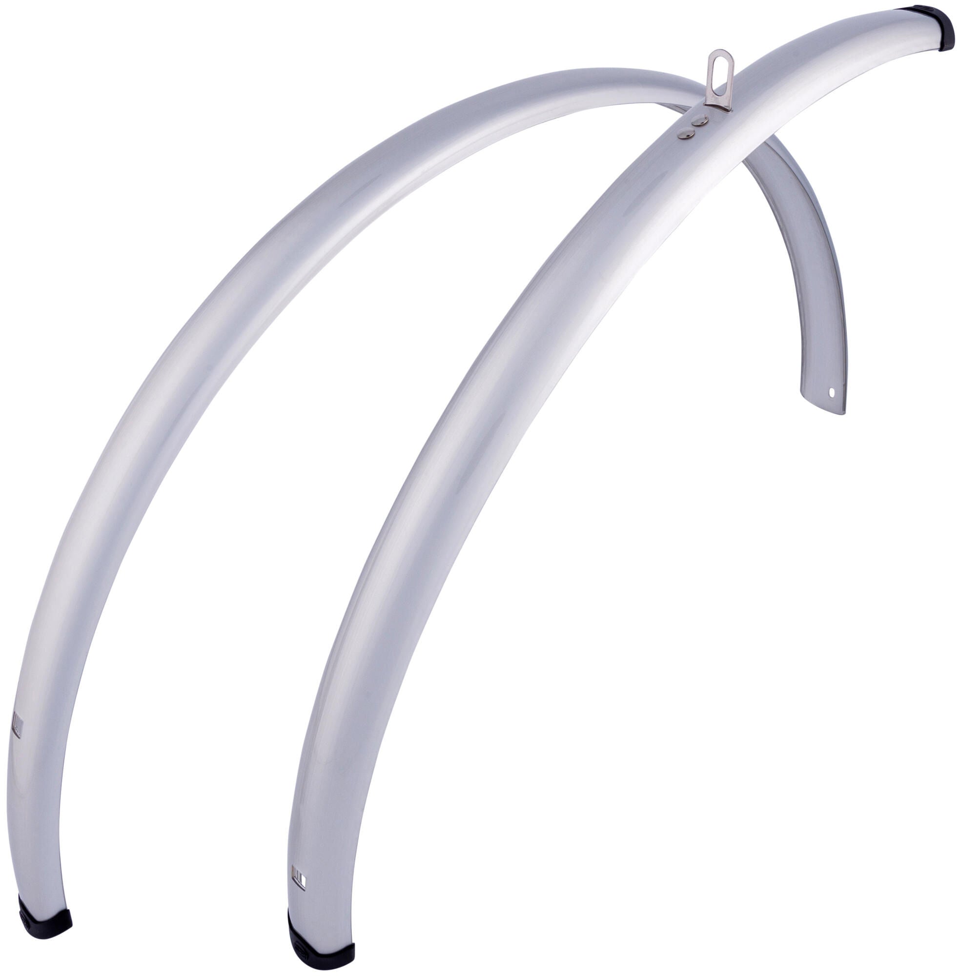 Contec spatbordset splash protect ct fender splash prot. 28 42mm silver shiny