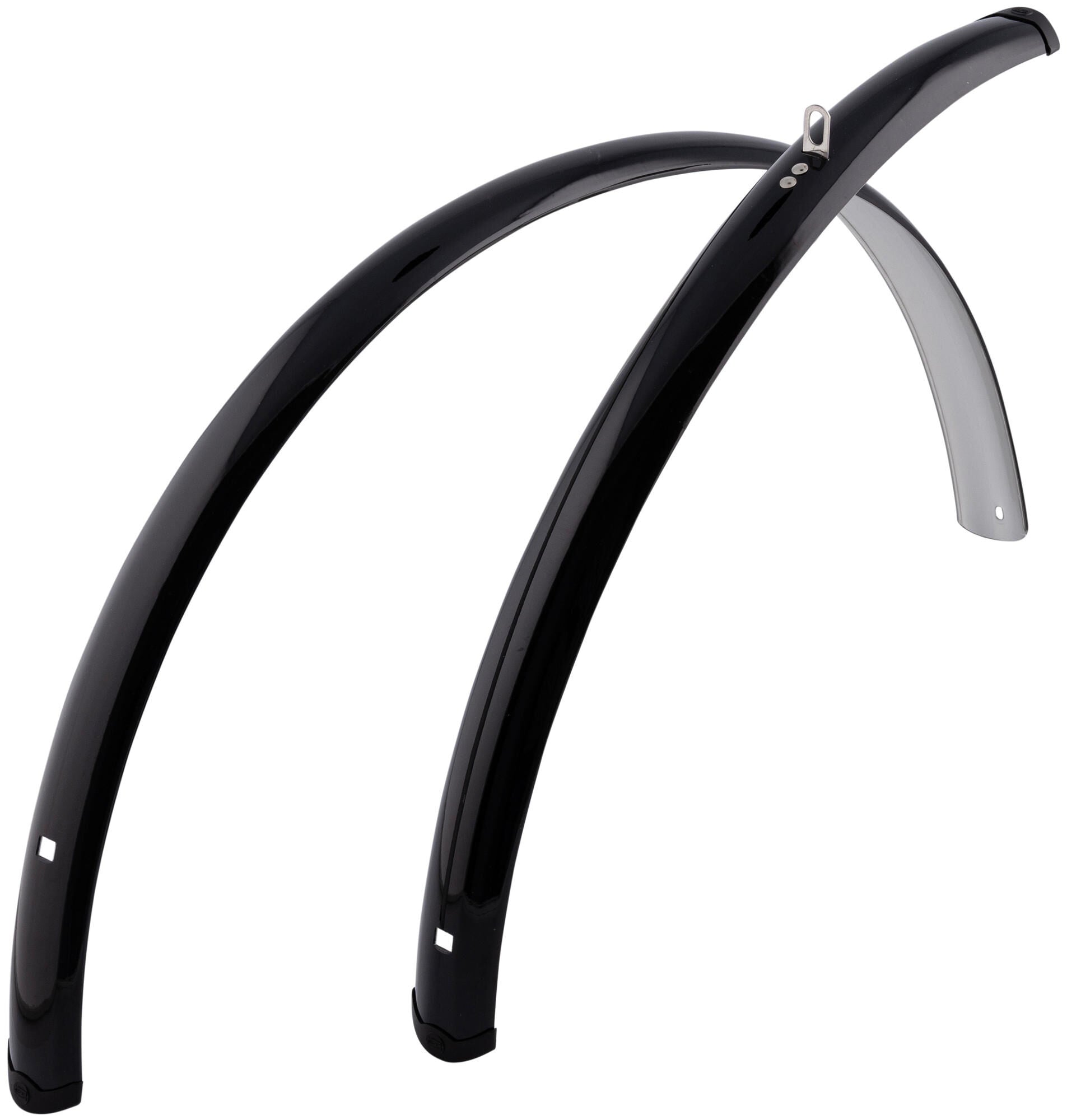 Contec spatbordset splash protect ct fender splash prot. 28 48mm black shiny