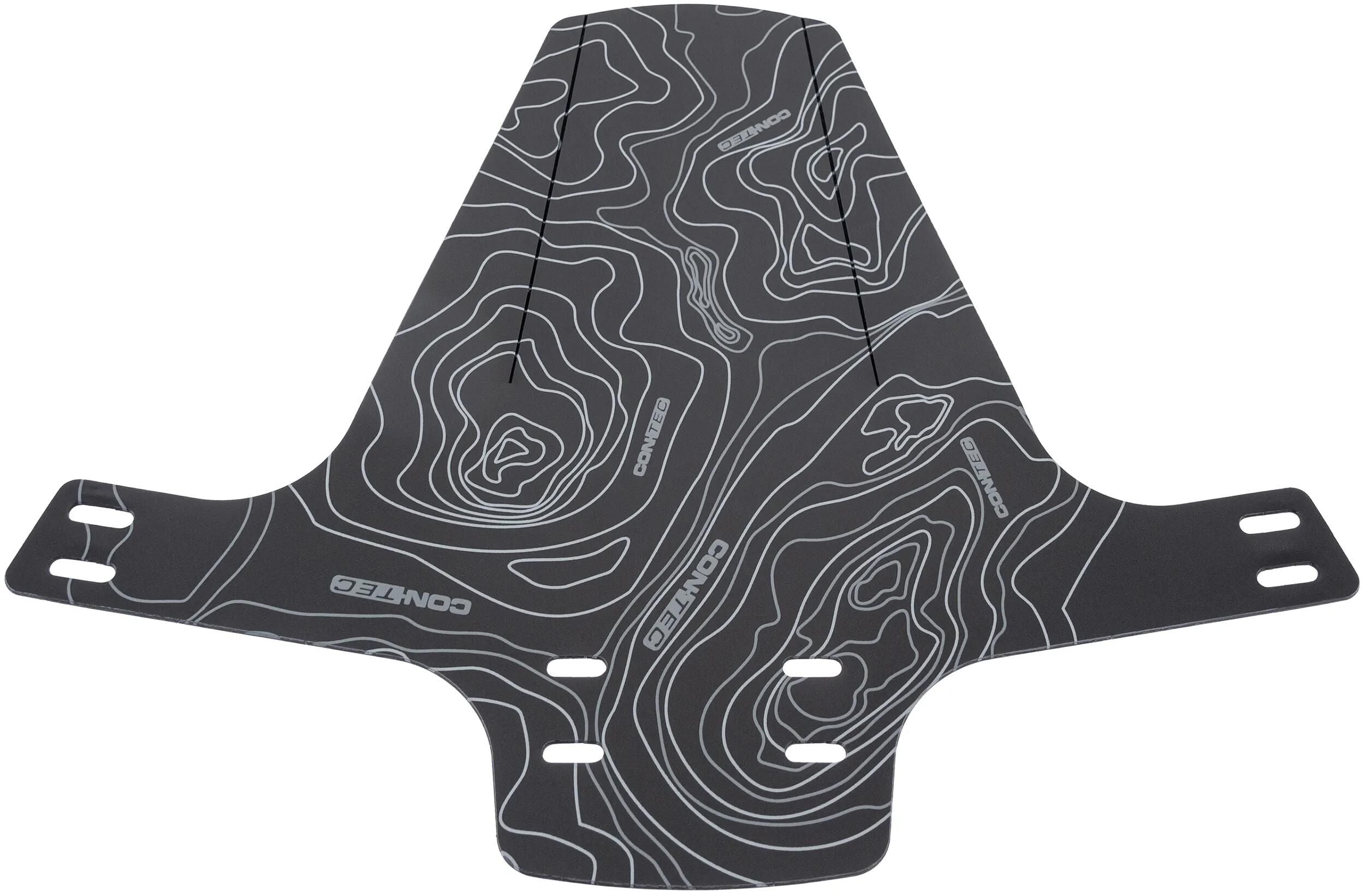 Contec spritzschutz shield ct splash guard shield lines: black grey