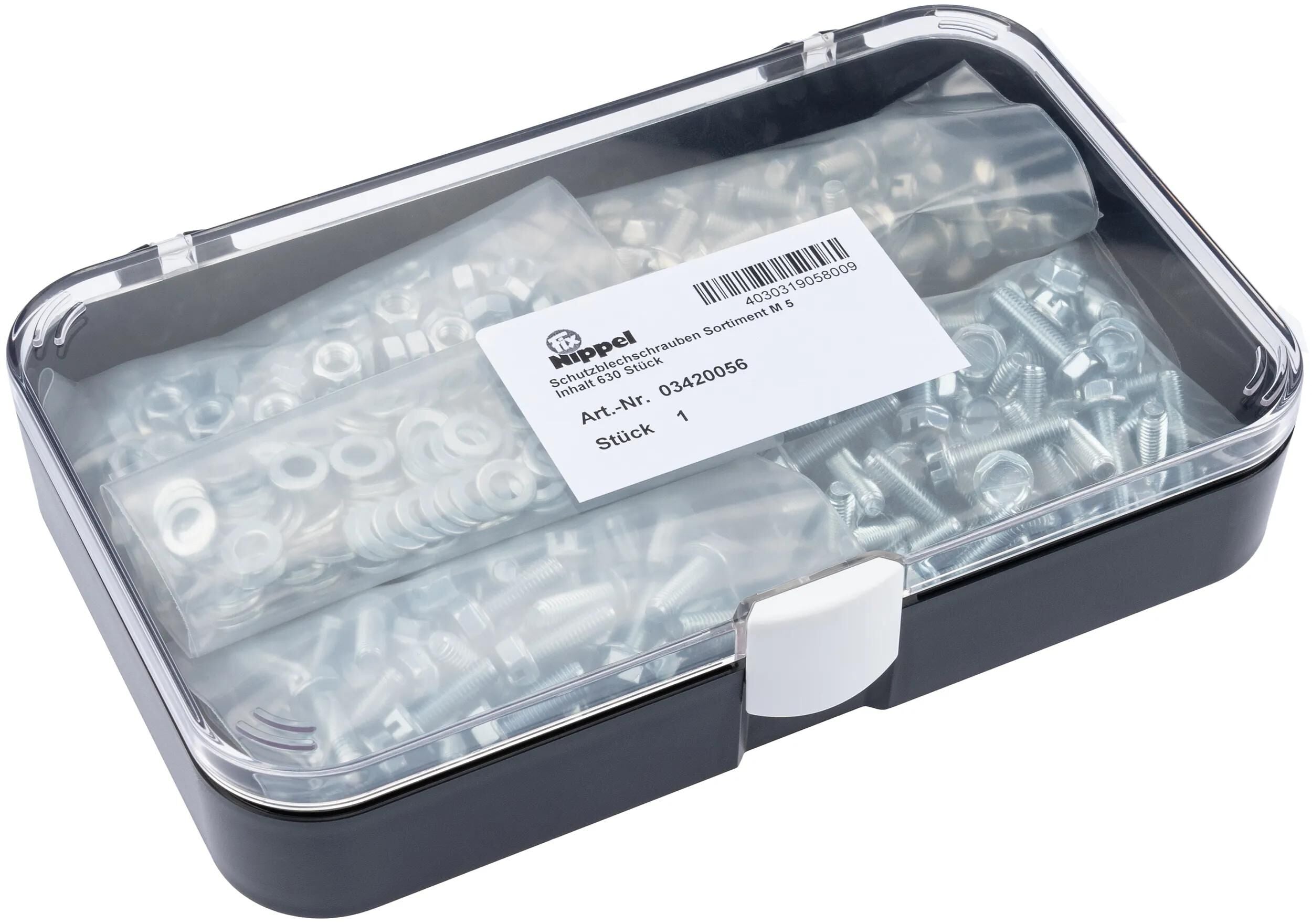 Fix-nippel schutzblechschrauben-sortiment range of fender screws