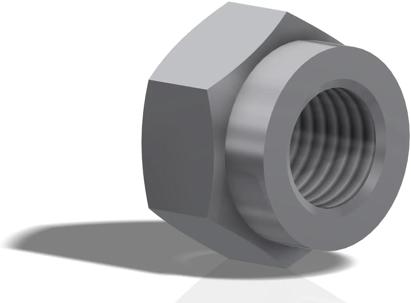 Monte velo hexagon nut m10x1,25