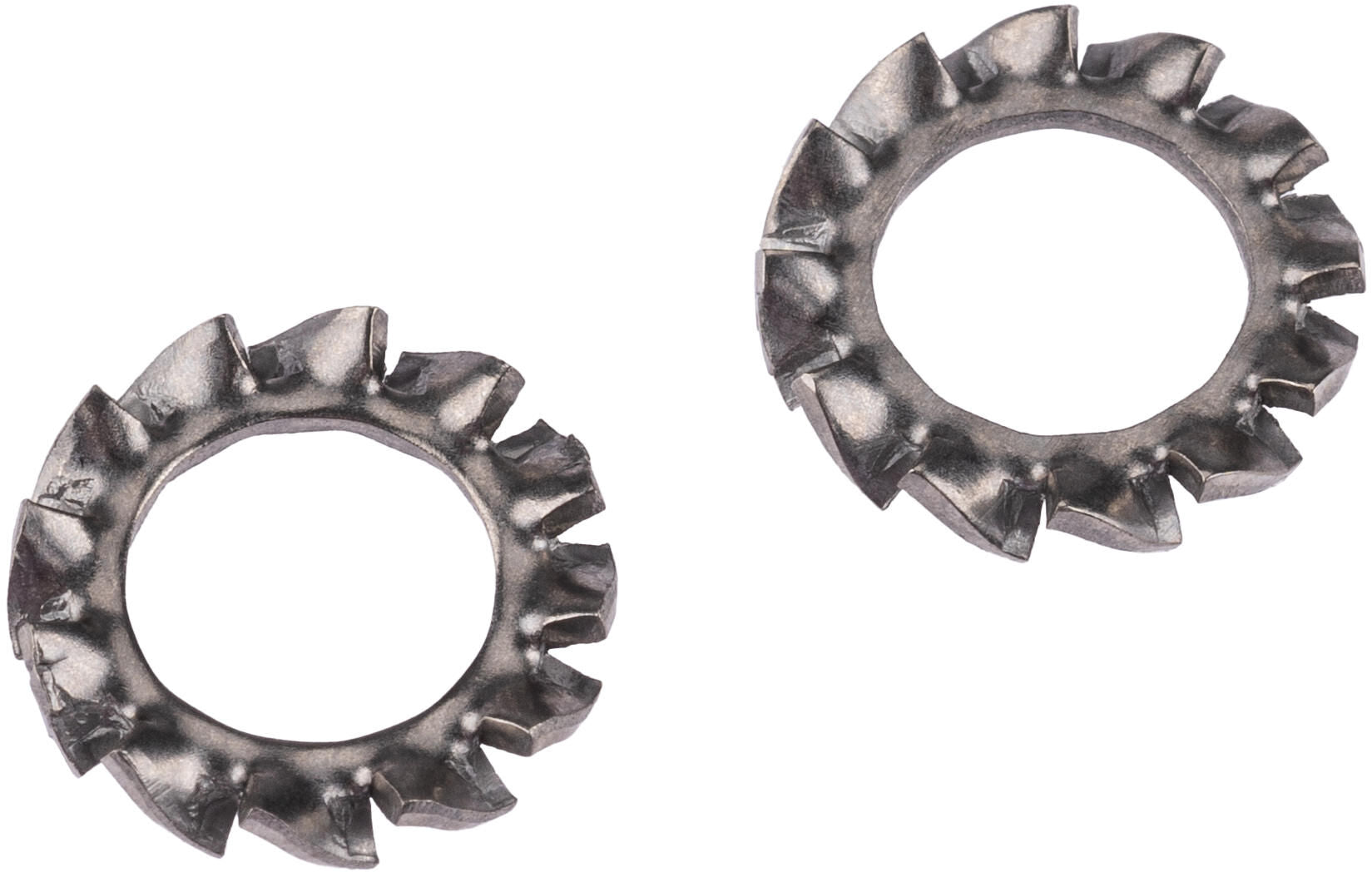 Fix-nippel kartelring serrated washer fix-nip. m6 sst