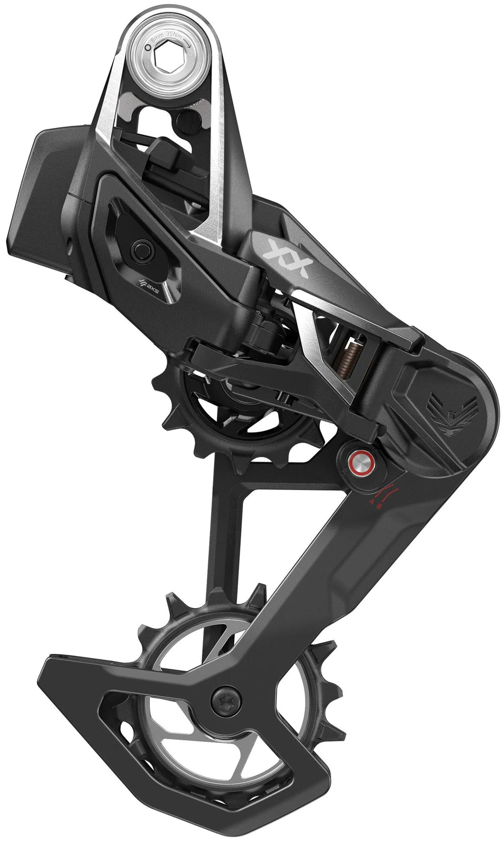 Sram achterderailleur xx sl eagle axs transmission rear derail. xx sl eagle axs tr. 12sp silver