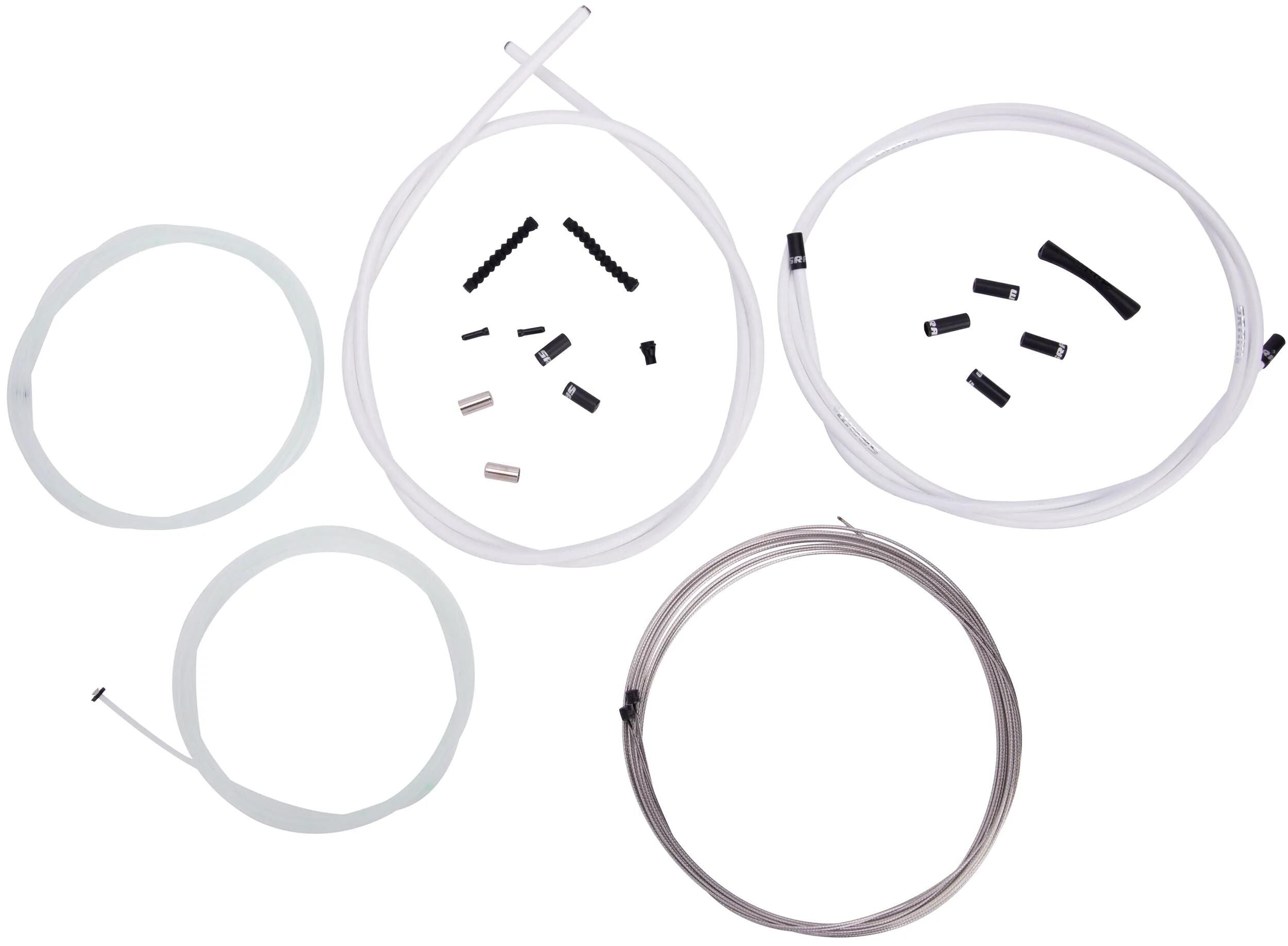 Sram schaltzug-set slickwire pro line set slickwire pro 2x2300mm white