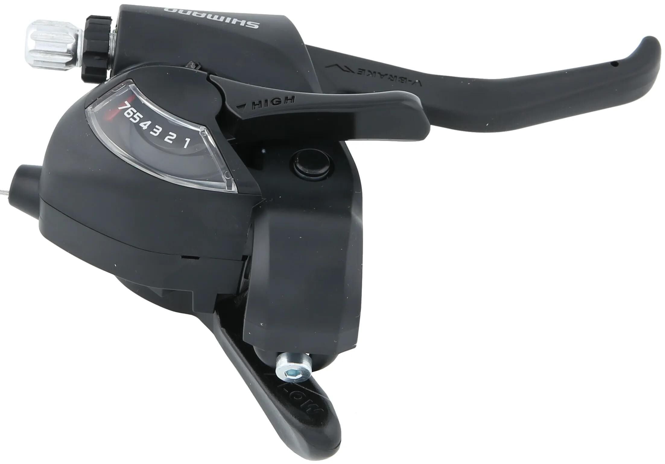 Shifter avec levier de frein 7 vitesses Shimano ST-EF41 droite - noir