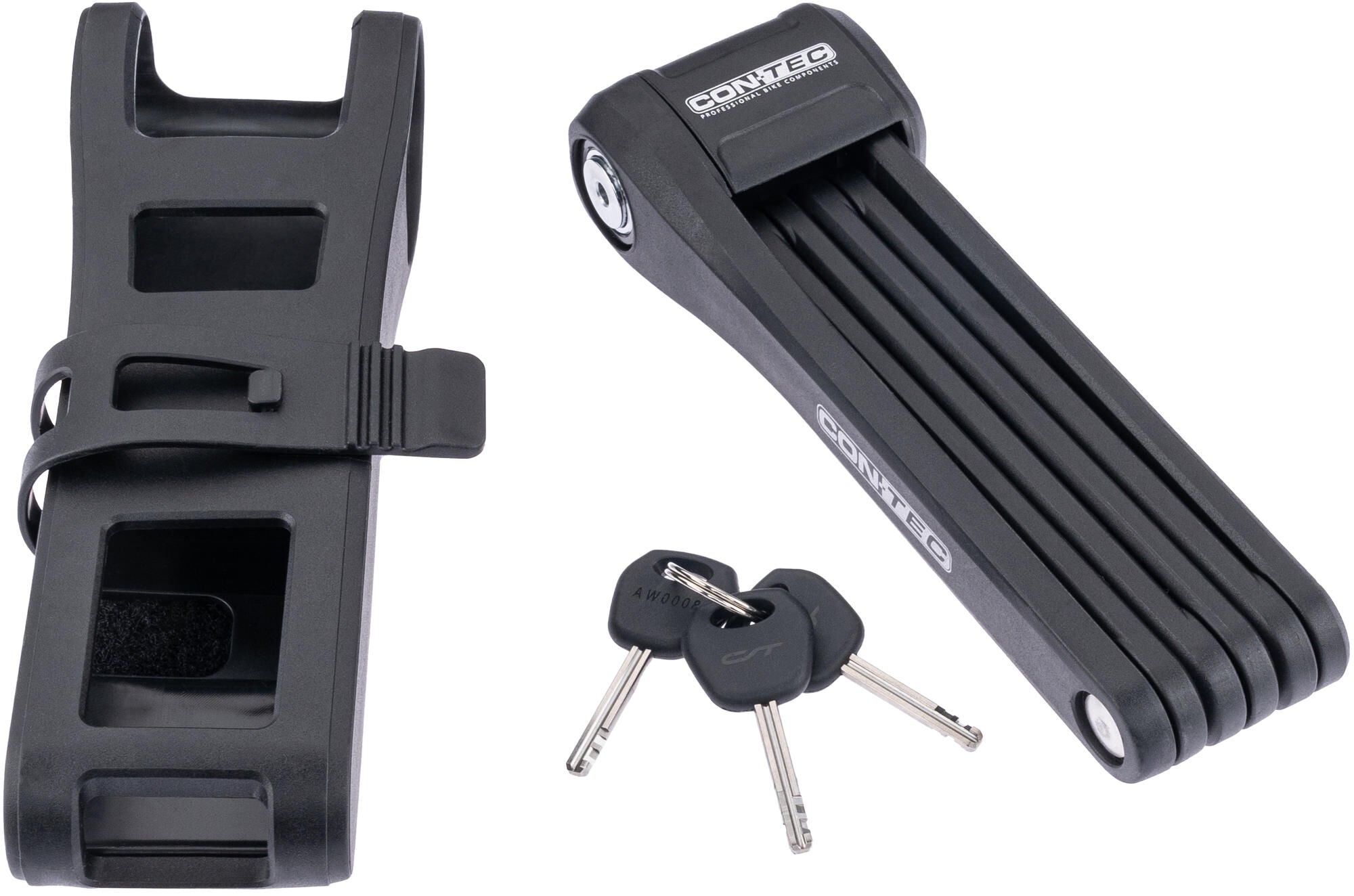 Contec vouwslot tomloc ct faltschl. tomloc 99 cm, black