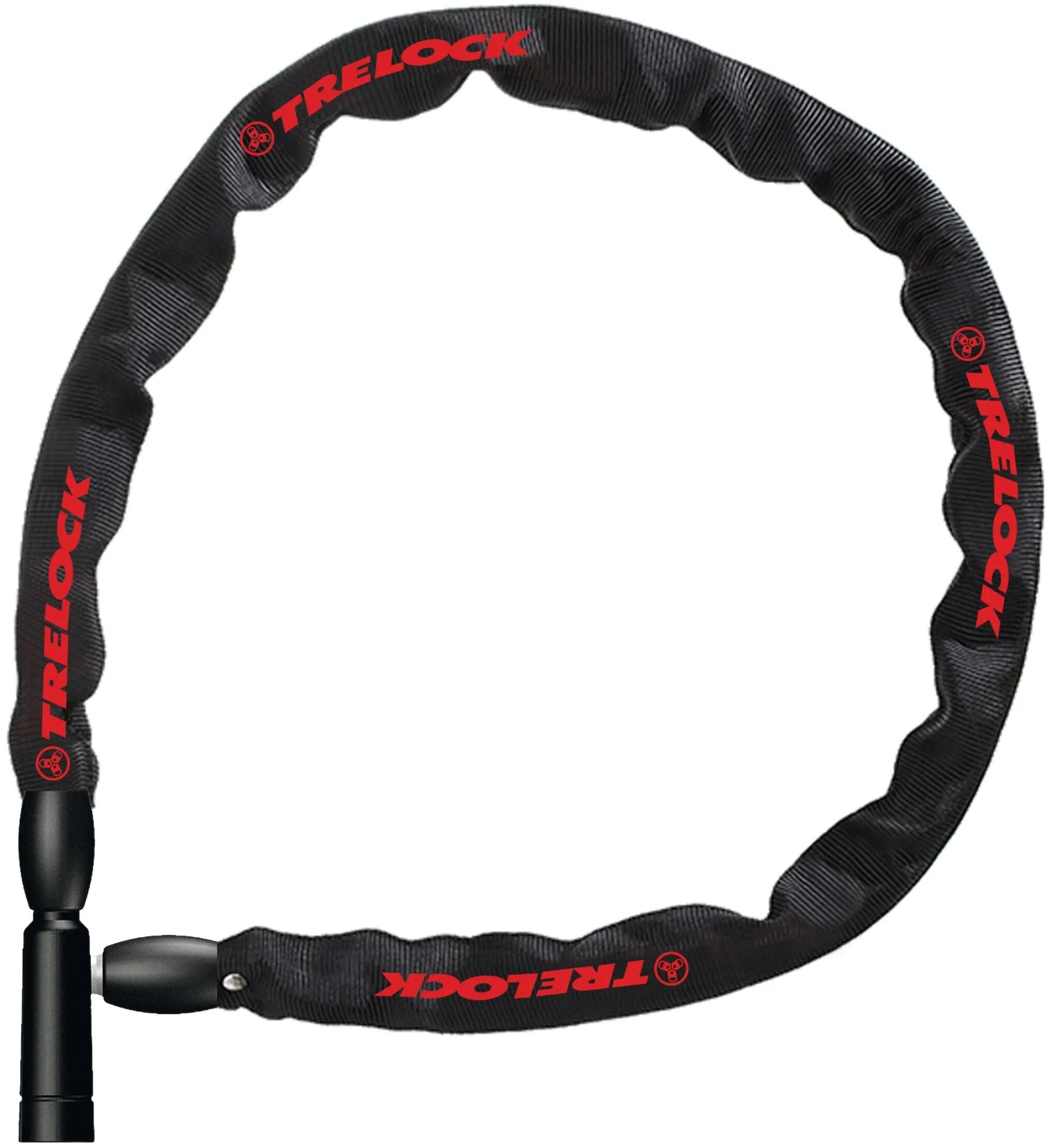 Trelock BC C115 110 4 zw - kettingslot, 110 cm, zwart