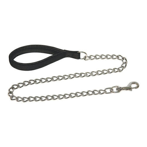 Abi honden kettinglijn miami plus 4mm zwart