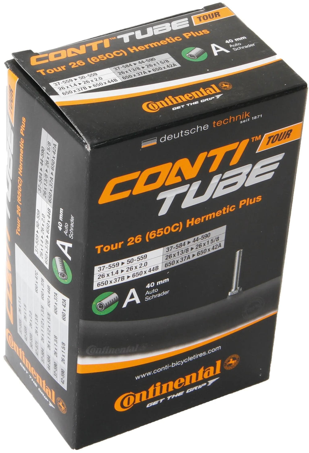 Continental binnenband tour hermetisch plus 26 47-559 av 40mm