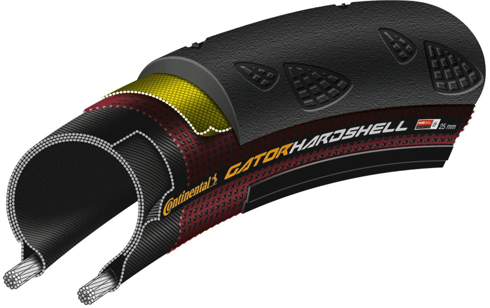 Continental buitenband gator hardshell conti tire gator hard 28-622 b b fold