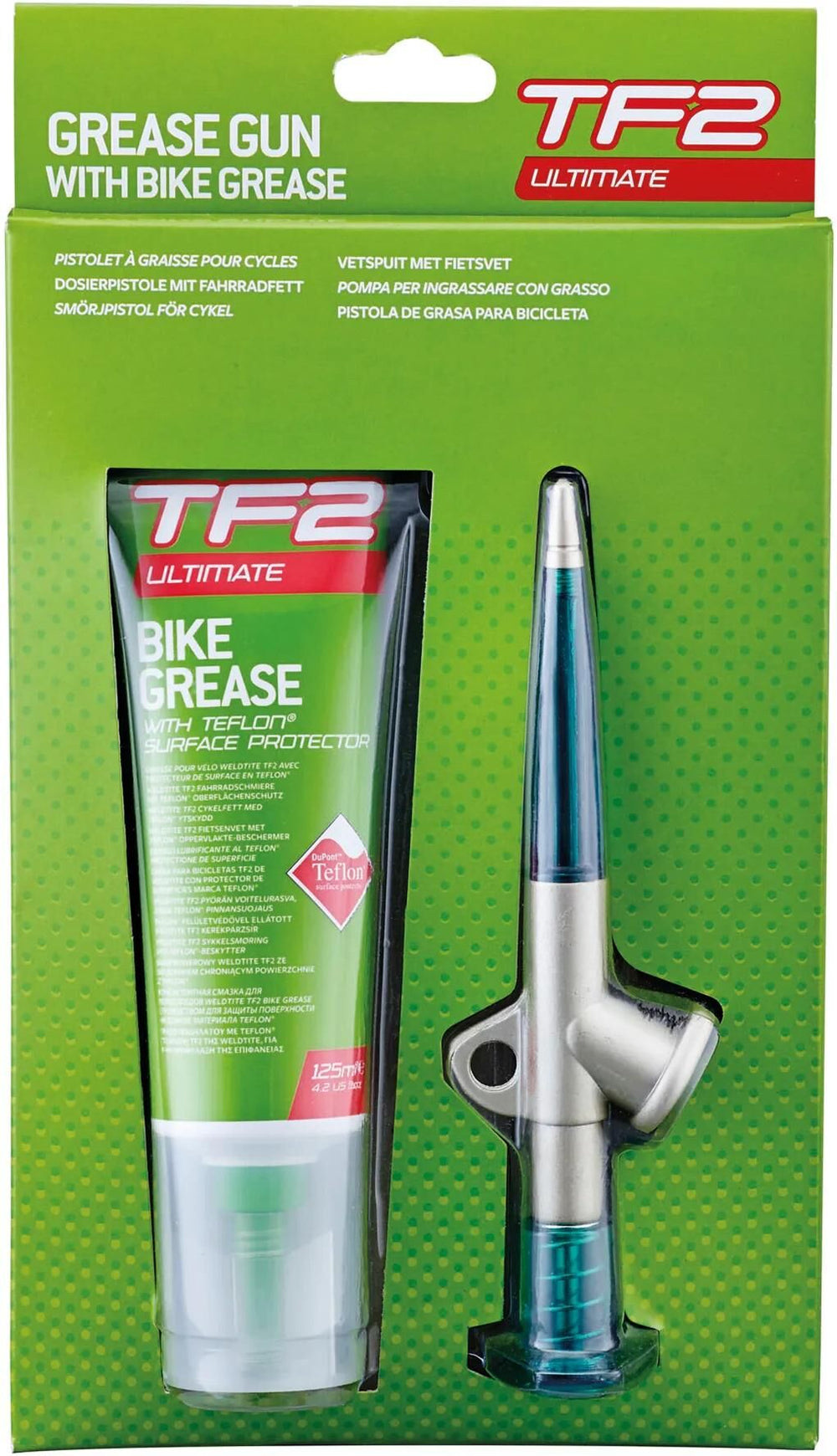 Weldtite vet spuit grease gun grease syringe weldite grease gun 125g teflon