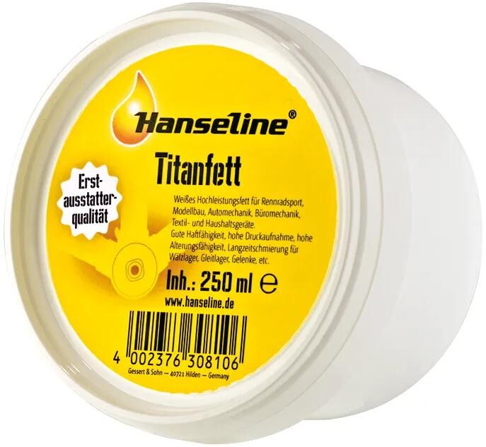 Hanseline fett titanfett grease haneline titanfett 250ml