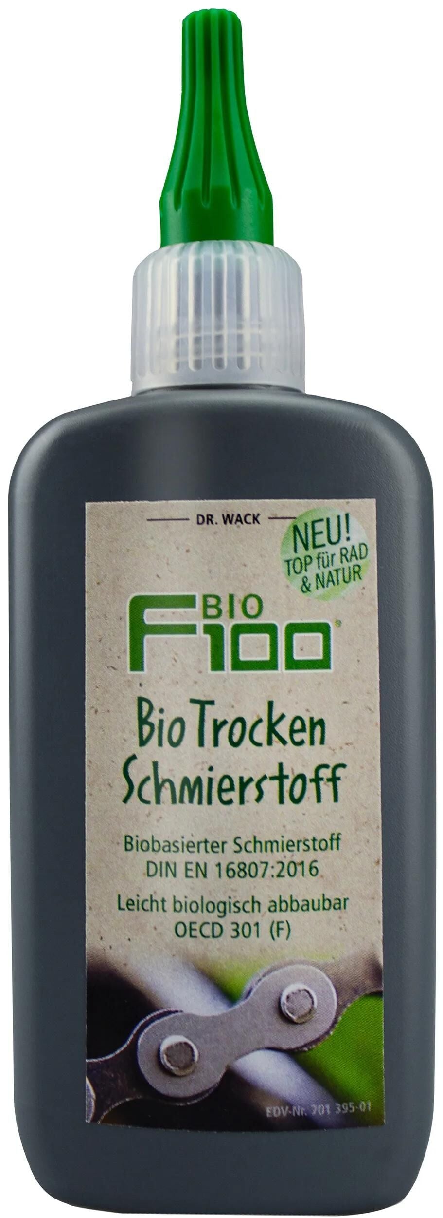 Dr. wack schmiermittel f100 bio trocken schmierstoff lubricant dr.wack f100 bio 100ml