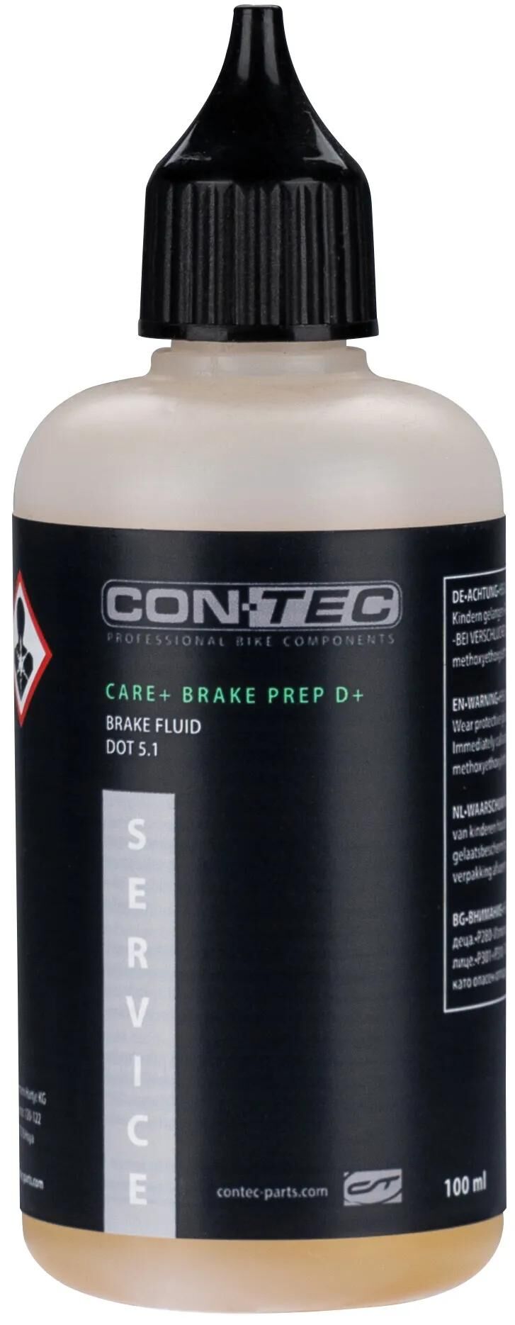 Contec remvloeistof care+ brake prep d+ ct brake fluid care+ brake prep d+, 100 ml