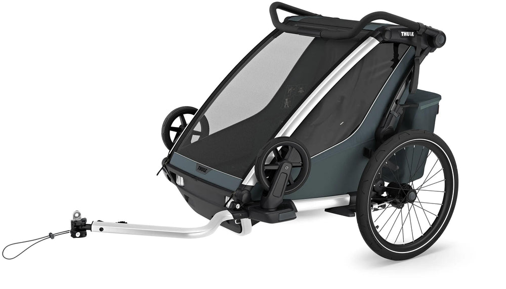 Thule kinderanhänger chariot cross 2 double bicycle trailer chariot cross double