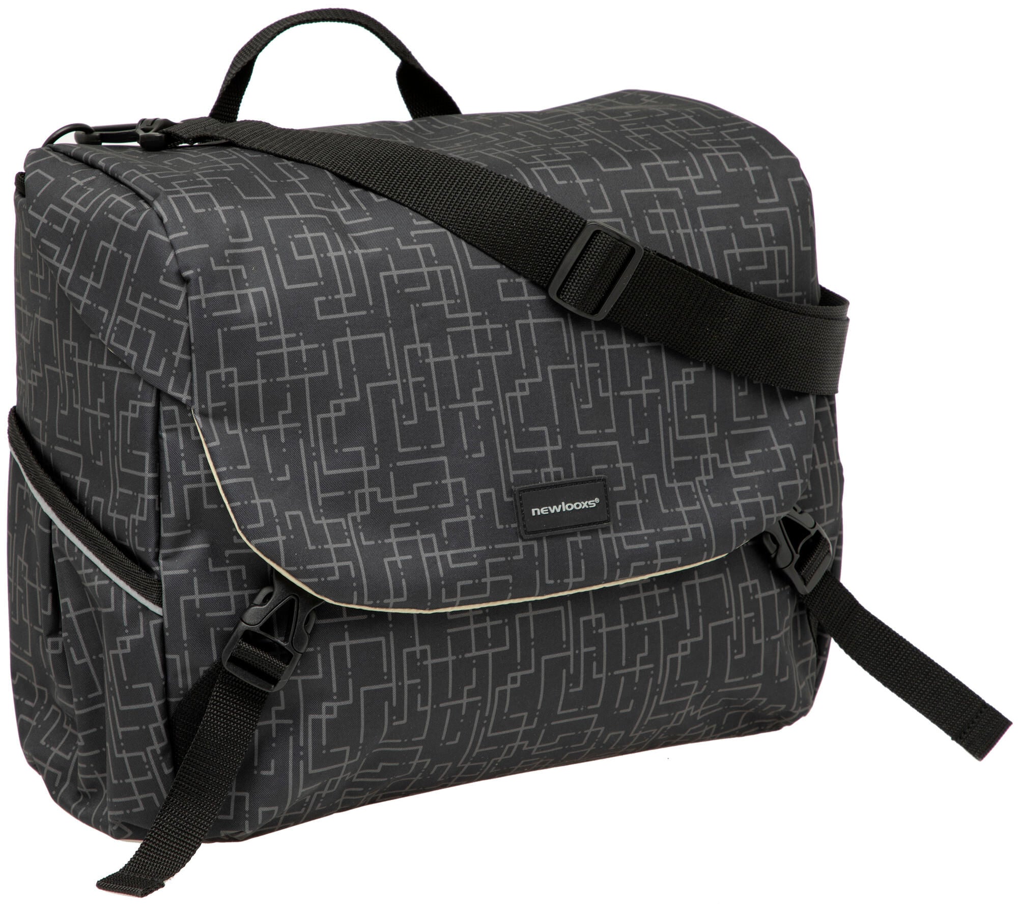 Nouveau Looxs Mondi Joy Ivy.Sac unique. Dimensions : 36x32x16 ) contenu total : 18,5L, couleur : noir