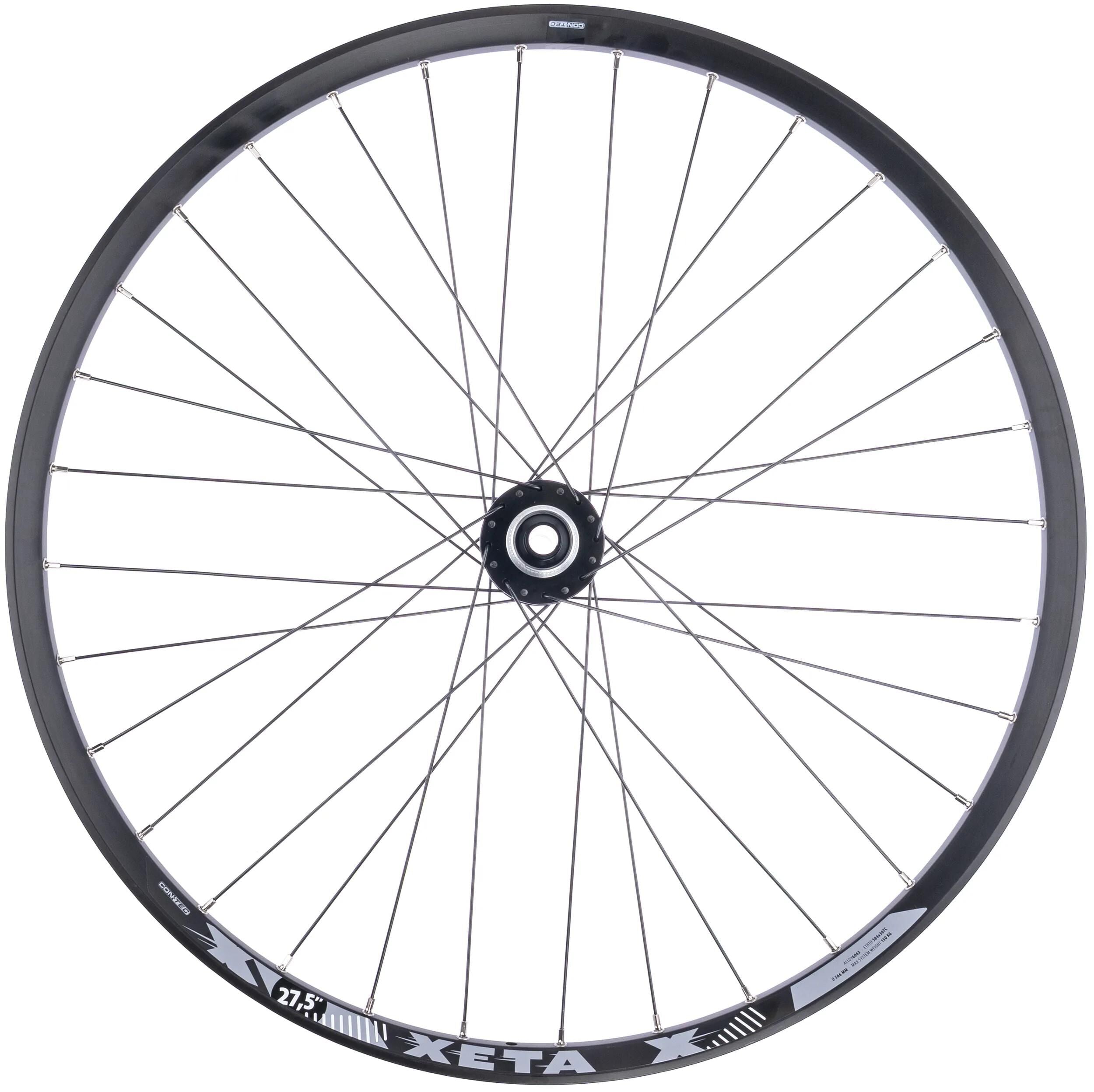 Contec vorderrad xeta core 30 ct vr 27.5 xeta core 30 boost 15mm cl sw 2.00