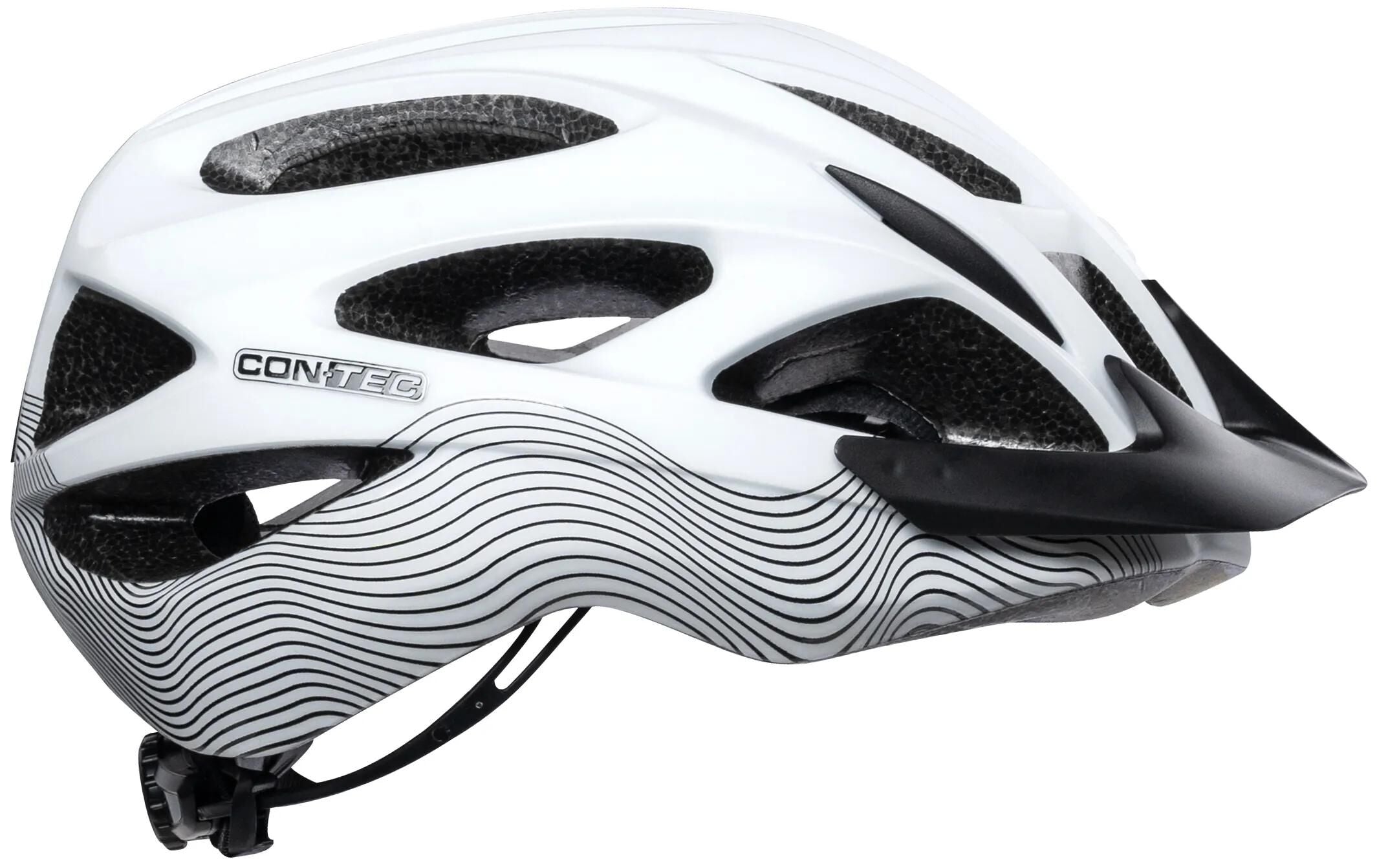 Contec helm laska ct helmets laska gr. m l matt white black
